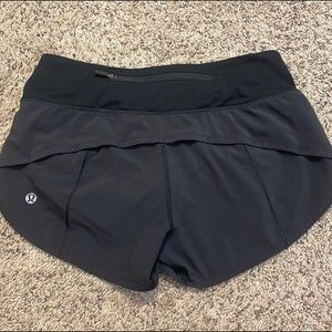 Black Lululemon shorts
